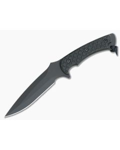 Spartan Blades Ares Fighter Black Blade Black Micarta Black Nylon - SB-1BKBKNLBK 1