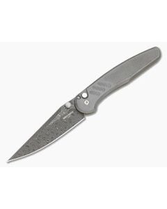 Protech Avalon Custom Steel Handle Damascus Blade - PT-2026AVALON-CUSTOM005 1
