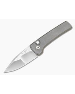 Protech Scapegoat Auto Custom Steel Handle Mirror Blade - PT-2026SCAPEGOAT-CUSTOM-001 1