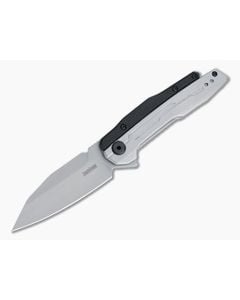 Kershaw Lithium Reverse Tanto Bead Blast Stainless Black GFN Assisted Flipper 2049 - KS-2049 1
