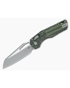 Microtech MSI S/E Green Flag Polymer Apocalyptic - MT-210T-10APPMODFLAG 1