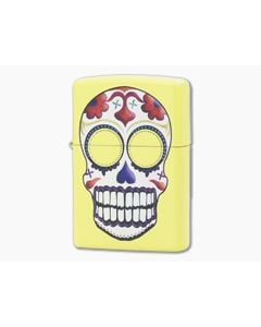 Zippo Windproof Lighter Day of the Dead Yellow - ZI-24894 1