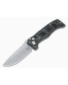 Benchmade 2730-03 Mini Auto Adamas Marbled Carbon Fiber MagnaCut Folder - BM-2730-03 1