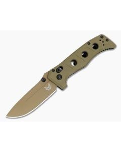 Benchmade 273FE-05 Mini Adamas Shane Sibert OD Green G10 MagnaCut Flat Earth Folding Knife (3.25" Blade) - BM-273FE-05 1
