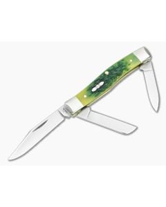 Case Medium Stockman Green Apple Bone 27862 - CA-27862 1