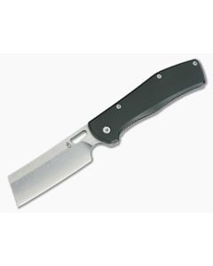 Gerber FlatIron Cleaver Frame Lock Knife Grey Aluminum 30-001494N - GB-30-001494N 1