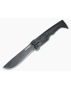 Gerber Doubledown Black 420HC Black Polymer Folding Machete 30-001530N - GB-30-001530N 1