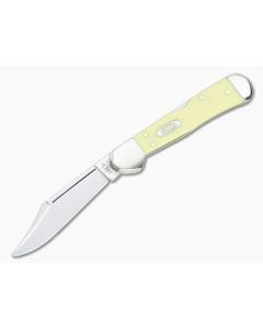 Case Mini Copperlock Yellow Handle Carbon Steel 30116 - CA-30116 1