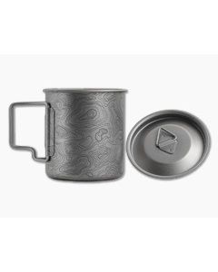 Maratac Titanium 15oz Topo Field Cup and Lid Adventure Kit - MAR-304 1