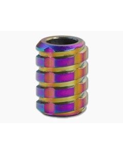 Maratac DTF - Dynamic Titanium Fob - Purple Blue Lanyard Bead - MAR-305 1