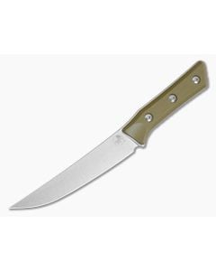 Microtech Boning Knife OD Green G10 Stonewash - MT-3100-10OD 1