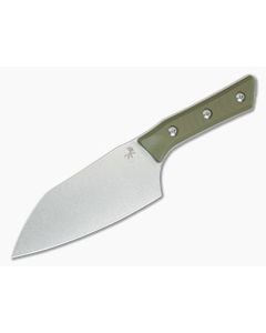Microtech Santoku 6" OD Green G10 Stonewash - MT-3200-10OD 1