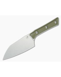 Microtech Santoku 4.2" OD Green G10 Stonewash - MT-3300-10OD 1