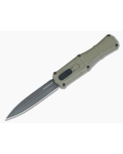 Benchmade 3370GY-1 Claymore OTF Green - BM-3370GY-1 1