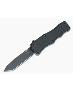 Hogue Exploit OTF Automatic Black Aluminum Black Tanto 34047 - HO-34047 1