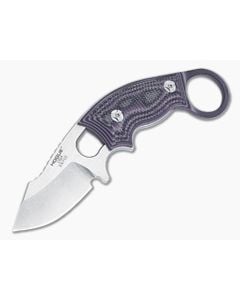 Hogue EX-F03 Clip Point Purple G-Mascus Fixed Blade 35328 - HO-35338 1