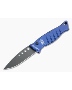 Piranha P3 Amazon Tactical PVD 154CM Blue Button Lock Automatic - PRN-3BT 1