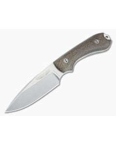 Bradford Guardian3 False Edge HH Magnacut 3D Natural Burlap Micarta - BK-3FE-134-MCHH 1