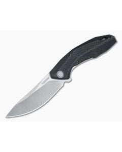 Kershaw Tumbler Sinkevich Stonewashed D2 G10/Carbon Fiber KVT Sub-Frame Lock Flipper 4038 - KS-4038 1