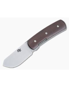 Brad Zinker Bartlow Skinner 2.0 Front Flipper Andros Mahogany Handles CPM-154 Spey Blade 4894 - CU-4894 1