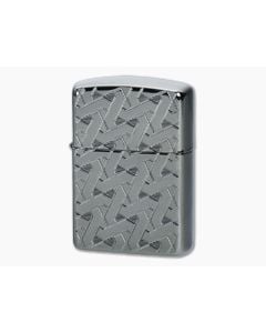 Zippo Windproof Lighter Armor Geometric Weave Design Black Ice 49173 - ZI-49173 1