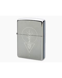 Zippo Windproof Lighter Heart Of Tree Design Black Ice 49687 - ZI-49687 1