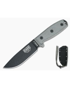 ESEE 4 Plain Edge Black Sheath - ESEE-4P-B 1