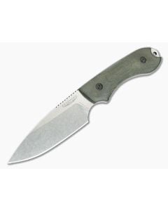 Bradford Guardian4 Sabre Grind Magnacut 3D OD Green Micarta - BK-4S-102-MC 1
