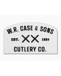 Case Knives Black & White Hook and Loop PVC Patch - CA-50261 1