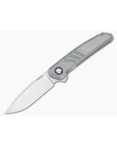 Enrique Pena Custom Cobra Fluted Titanium with MokuTi Clip & Pivot Collar 5046 - CU-5046 1