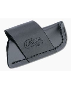 Case Knives XX Medium Side Draw Leather Belt Sheath Black 52238 - CA-52238 1