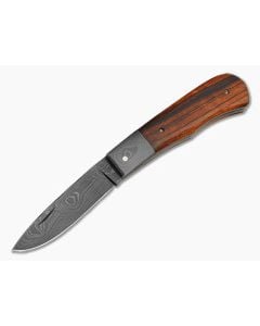 Chuck Hawes Custom Small Remington Trapper Ironwood Damascus - CU-5285 1