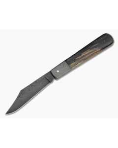 Chuck Hawes Custom Big Daddy Barlow Spalted Maple Damascus - CU-5296 1