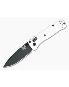 Benchmade 533BK-1 Mini Bugout White Handle Black Blade - BM-533BK-1 1