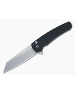 Protech Malibu Smooth Black Handle Reverse Tanto - PT-5401 1