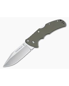 Cold Steel Code 4 Clip Point Satin S35VN Gunmetal Gray Aluminum Folder 58PC - CS-58PC 1