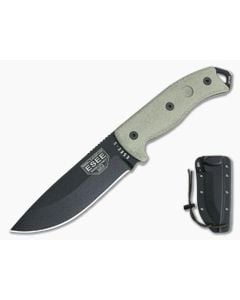 ESEE 5P Black with Black Kydex Sheath - ESEE-5P-E 1