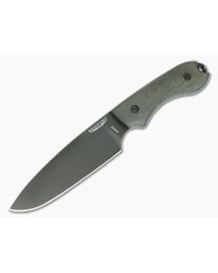 Bradford Guardian5 Sabre Grind Black DLC CPM-3V 3D OD Green Micarta - BK-5S-102B-3V 1