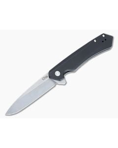 Case Kinzua Spear Point S35VN Black Aluminum Frame Lock Flipper 64662 - CA-64662 1
