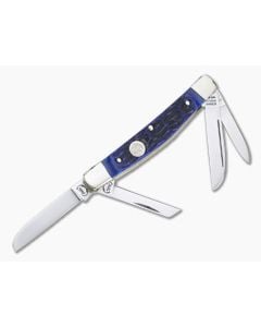 Buck Creek Little Bear & Bull Blue Pick Bone Slip Joint 6682BLPB - BC-6682BLPB 1