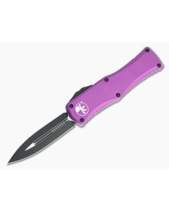Microtech Hera D/E Black Double Edge Violet OTF Automatic 702-1VI - MT-702-1VI 1