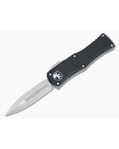 Microtech Hera D/E Satin Double Edge Black OTF Automatic 702-4 - MT-702-4 1
