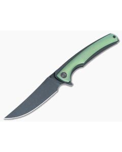 WE Knife Co 704H Flipper Green Titanium Black M390 - WE-704H 1