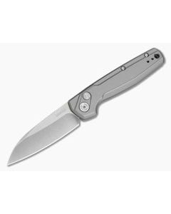 Kershaw Launch 24 Gray Aluminum 14C28N Stonewash Automatic Knife (3.00" Blade) 7405 - KS-7405 1