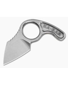 Ka-Bar George Roscoe 425HC Stainless Steel Fixed Blade Knife (1.80" Blade) 7704 - KA-7704 1