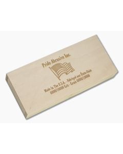 Pride Abrasive 8" Aluminum Oxide Water Stone 6000/10000 Dual Grit w/ Box - PA-831600010000 1