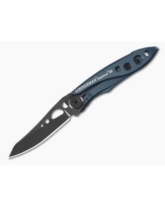 Leatherman Skeletool KB Nocturnal Blue Aluminum 420HC Black Oxide Liner Lock Knife (2.60" Blade) 833558 - LM-833558 1