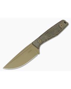 Axial Alpine Ultralight Green Micarta Fixed Blade - AXL-ALPINE-45 1