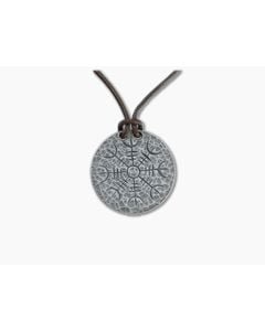Shire Post Mint Helm of Awe Coin Necklace Aegishjalmur Viking Coin Fine Silver - SPM-AWE-SV-P 1