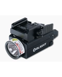 Olight Baldr S Rechargeable Tactical Light Black Aluminum 800 Lumens Max with Blue Laser - OL-BALDR-S-BL 1